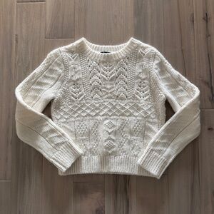 J. Crew Heritage 1988 Cable Knit Sweater